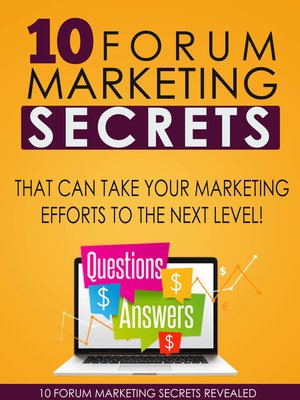 cover image of 10 Forum Marketing Secrets